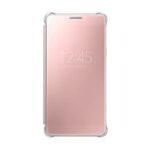 Clear View Cover Case to Galasy  2016 Pink